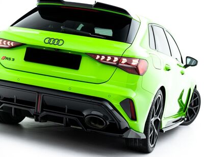 LAME DE PARE CHOC ARRIERE AUDI RS3 8Y SPORTBACK PHASE 2  "DTM LOOK" V1 (2024+)