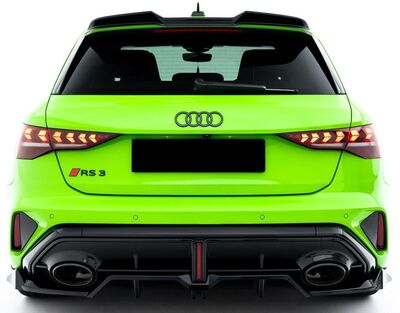 LAME DE PARE CHOC ARRIERE AUDI RS3 8Y SPORTBACK PHASE 2  "DTM LOOK" V1 (2024+)