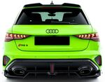 LAME DE PARE CHOC ARRIERE AUDI RS3 8Y SPORTBACK PHASE 2  "DTM LOOK" V1 (2024+)