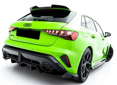LAME DE PARE CHOC ARRIERE AUDI RS3 8Y SPORTBACK PHASE 2  "DTM LOOK" V1 (2024+)