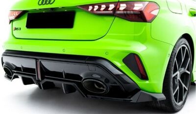 LAME DE PARE CHOC ARRIERE AUDI RS3 8Y SPORTBACK PHASE 2  "DTM LOOK" V1 (2024+)