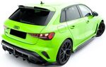 LAME DE PARE CHOC ARRIERE AUDI RS3 8Y SPORTBACK PHASE 2  "DTM LOOK" V1 (2024+)