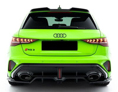 LAME DE PARE CHOC ARRIERE AUDI RS3 8Y SPORTBACK PHASE 2  "DTM LOOK" V2 (2024+)