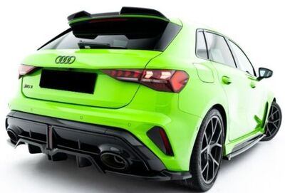LAME DE PARE CHOC ARRIERE AUDI RS3 8Y SPORTBACK PHASE 2  "DTM LOOK" V2 (2024+)