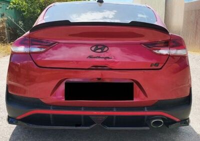 LAME DE PARE CHOC ARRIERE HYUNDAI I30 III HATCHBACK OU FASTBACK PHASE 2 N LINE "MTD DESIGN" (2021+)