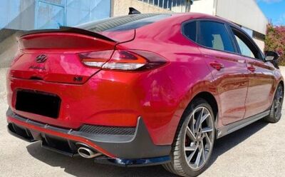 LAME DE PARE CHOC ARRIERE HYUNDAI I30 III HATCHBACK OU FASTBACK PHASE 2 N LINE "MTD DESIGN" (2021+)