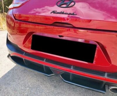 LAME DE PARE CHOC ARRIERE HYUNDAI I30 III HATCHBACK OU FASTBACK PHASE 2 N LINE "MTD DESIGN" (2021+)