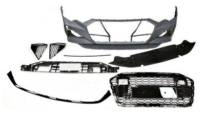 PARE CHOC AVANT AUDI A6 4K C8 PHASE 1 LOOK RS6 VERSION 1 (2019/2023)