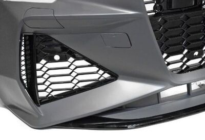 PARE CHOC AVANT AUDI A6 4K C8 PHASE 1 LOOK RS6 VERSION 2 (2019/2023)