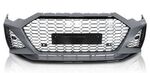 PARE CHOC AVANT AUDI A5 B9 F5 PHASE 2 LOOK RS5 AVEC ACC ET CAMERA (2020/2024)