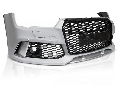 PARE CHOC AVANT AUDI A7 4G PHASE 2 (FACELIFT) LOOK RS7 (10-2014/2018)