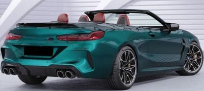 BECQUET DE COFFRE BMW SERIE 8 G14 OU M8 F91  "CUP" CS STYLE (2019+)