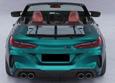 BECQUET DE COFFRE BMW SERIE 8 G14 OU M8 F91  "CUP" CS STYLE (2019+)