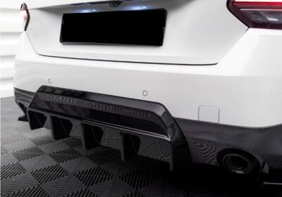 RAJOUT CENTRAL DE PARE CHOC ARRIERE LOOK DIFFUSEUR BMW SERIE 2 G42 COUPE PACK M OU M240I  "DTM LOOK" (2021+)