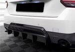 RAJOUT CENTRAL DE PARE CHOC ARRIERE LOOK DIFFUSEUR BMW SERIE 2 G42 COUPE PACK M OU M240I  "DTM LOOK" (2021+)
