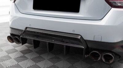 RAJOUT CENTRAL DE PARE CHOC ARRIERE LOOK DIFFUSEUR BMW SERIE 2 G42 COUPE PACK M OU M240I  "DTM LOOK" (2021+)