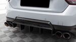 RAJOUT CENTRAL DE PARE CHOC ARRIERE LOOK DIFFUSEUR BMW SERIE 2 G42 COUPE PACK M OU M240I  "DTM LOOK" (2021+)