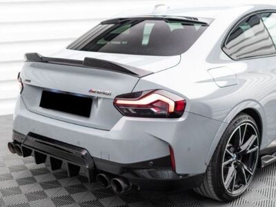 RAJOUT CENTRAL DE PARE CHOC ARRIERE LOOK DIFFUSEUR BMW SERIE 2 G42 COUPE PACK M OU M240I  "DTM LOOK" (2021+)