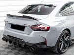 RAJOUT CENTRAL DE PARE CHOC ARRIERE LOOK DIFFUSEUR BMW SERIE 2 G42 COUPE PACK M OU M240I  "DTM LOOK" (2021+)