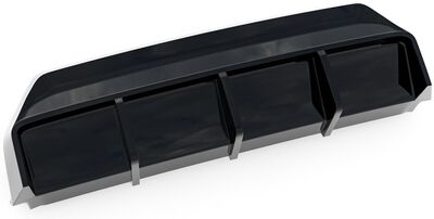 RAJOUT CENTRAL DE PARE CHOC ARRIERE LOOK DIFFUSEUR BMW SERIE 2 G42 COUPE PACK M OU M240I  "DTM LOOK" (2021+)