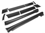 JEU DE BAS DE CAISSE ET PANNEAUX DE PORTES MERCEDES A90 W201 EVO1 STYLE (1982/1993)