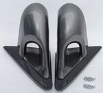 JEU DE RÉTROVISEURS MANUELS HONDA CIVIC V hatchback ou 4 PORTES SEDAN M STYLE (1992/1995)
