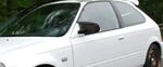 COQUES DE RETROS "HORN SHAPE" CIVIC VI 3 PORTES HATCHBACK(1996/2001)