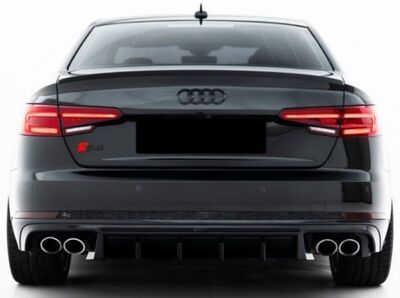 DIFFUSEUR DE PARE CHOC ARRIERE AUDI S4 B9 PHASE 1 "DTM LOOK" (2016/04-2019)