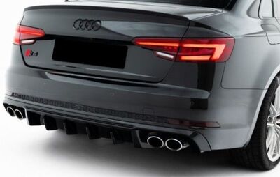 DIFFUSEUR DE PARE CHOC ARRIERE AUDI S4 B9 PHASE 1 "DTM LOOK" (2016/04-2019)