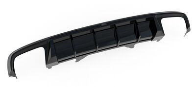 DIFFUSEUR DE PARE CHOC ARRIERE AUDI S4 B9 PHASE 1 "DTM LOOK" (2016/04-2019)