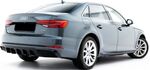 DIFFUSEUR DE PARE CHOC ARRIERE AUDI A4 B9 PHASE 1 S LINE "DTM LOOK" V2 (2016/04-2019)