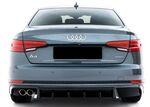 DIFFUSEUR DE PARE CHOC ARRIERE AUDI A4 B9 PHASE 1 S LINE "DTM LOOK" V2 (2016/04-2019)