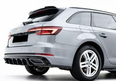DIFFUSEUR DE PARE CHOC ARRIERE AUDI A4 B9 PHASE 1 S LINE "DTM LOOK" V2 (2016/04-2019)