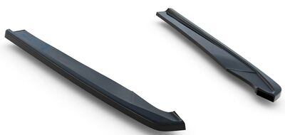DIFFUSEUR DE PARE CHOC ARRIERE AUDI A4 B9 PHASE 1 STANDARD OU S LINE AVEC EMBOUTS TRAPEZOIDAUX  "DTM LOOK" V3 (2016/04-2019)