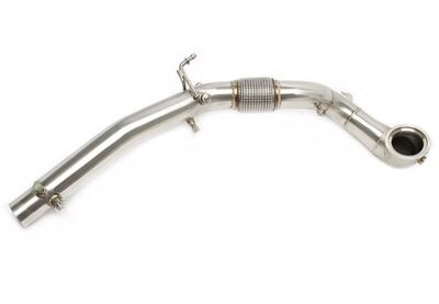 TUBE DE DESCENTE "DOWNPIPE" EN INOX VAG AVEC CONVERTEUR CATALYTIQUE (AUDI A3 8Y / TT 8S / Q2 GA / Q3 F3 / CUPRA LEON ATECA FORMENTOR / SEAT ATECA / TARRACO / SKODA OCTAVIA III RS / SKODA OCTAVIA IV SUPERB IV KODIAQ / KAROQ / VW ARTEON . VW GOLF