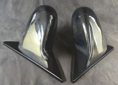 JEU DE RETROVISEURS CARBONE MANUELS OU ELECTRIQUES TYPE SPOON SPÉCIFIQUES HONDA CIVIC V OU VI (1992/2000)ET INTEGRA DC2 (1994/2001)