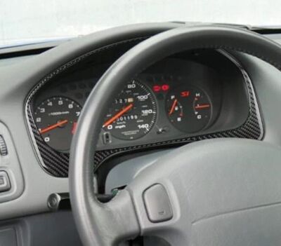 ENJOLIVEUR DE BLOC COMPTEUR SOFT CARBONE HONDA CIVIC VI (1996/2001)
