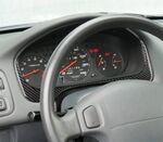 ENJOLIVEUR DE BLOC COMPTEUR SOFT CARBONE HONDA CIVIC VI (1996/2001)