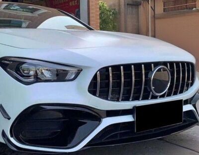PARE CHOC AVANT COMPLET MERCEDES CLA W118/X118 PHASE 1 LOOK CLA 45 AMG (2019/2023)