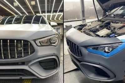 PARE CHOC AVANT COMPLET MERCEDES CLA W118/X118 PHASE 1 LOOK CLA 45 AMG (2019/2023)