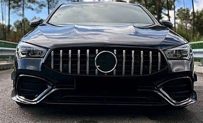 PARE CHOC AVANT COMPLET MERCEDES CLA W118/X118 PHASE 1 LOOK CLA 45 AMG (2019/2023)