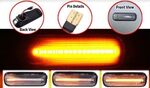 CLIGNOTANTS D'AILES SEQUENTIELS DTS (DYNAMIC TURN SIGNAL) HONDA CIVIC VI (1996/2001),HONDA INTEGRA (1995/2001),HONDA PRELUDE (1990/2001),HONDA CRV (1995/10-2001)