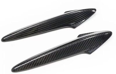 ENJOLIVEURS DE POIGNEES DE PORTES EN CARBONE HONDA CIVIC VIII FN FN2 FK2 HATCHBACK (2006/2011)