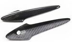 ENJOLIVEURS DE POIGNEES DE PORTES EN CARBONE HONDA CIVIC VIII FN FN2 FK2 HATCHBACK (2006/2011)