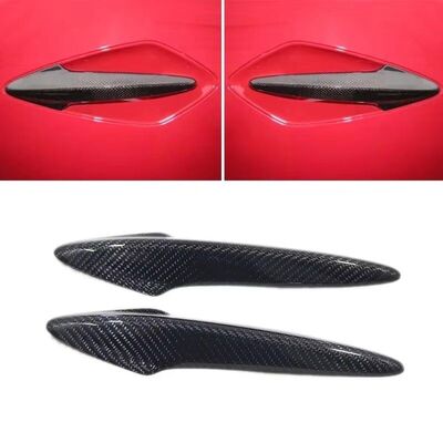 ENJOLIVEURS DE POIGNEES DE PORTES EN CARBONE HONDA CIVIC VIII FN FN2 FK2 HATCHBACK (2006/2011)