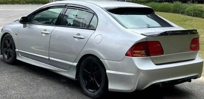 AILERON DE COFFRE HONDA CIVIC VIII 4 PORTES "DUCKTAIL STYLE" (2006/2011)