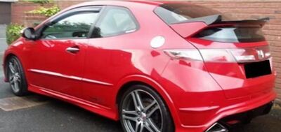 EXTENSION DE BECQUET DE COFFRE HONDA CIVIC VIII HATCHBACK 3/5 PORTES "SEEK DESIGN"  (2006/2010)