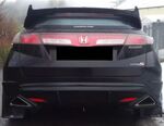 EXTENSION DE BECQUET DE COFFRE HONDA CIVIC VIII HATCHBACK 3/5 PORTES "SEEK DESIGN"  (2006/2010)