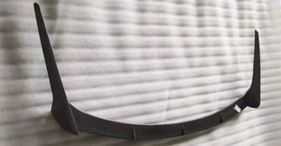 EXTENSION DE BECQUET DE COFFRE HONDA CIVIC VIII HATCHBACK 3/5 PORTES "SEEK DESIGN"  (2006/2010)
