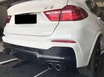 DIFFUSEUR ARRIERE BMW X4 F26 PACK M (2014/2018)